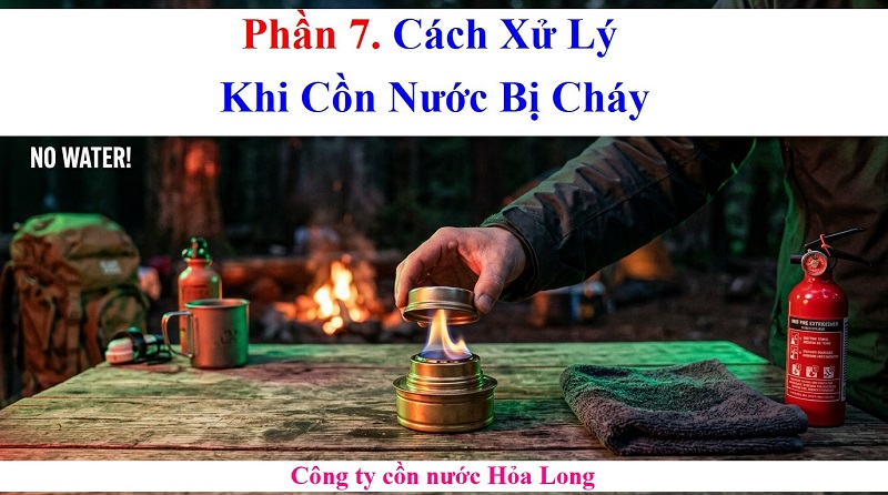 Cồn Nước Có Gây Cháy Nổ Không? Những Điều Cần Biết Để Sử Dụng An Toàn